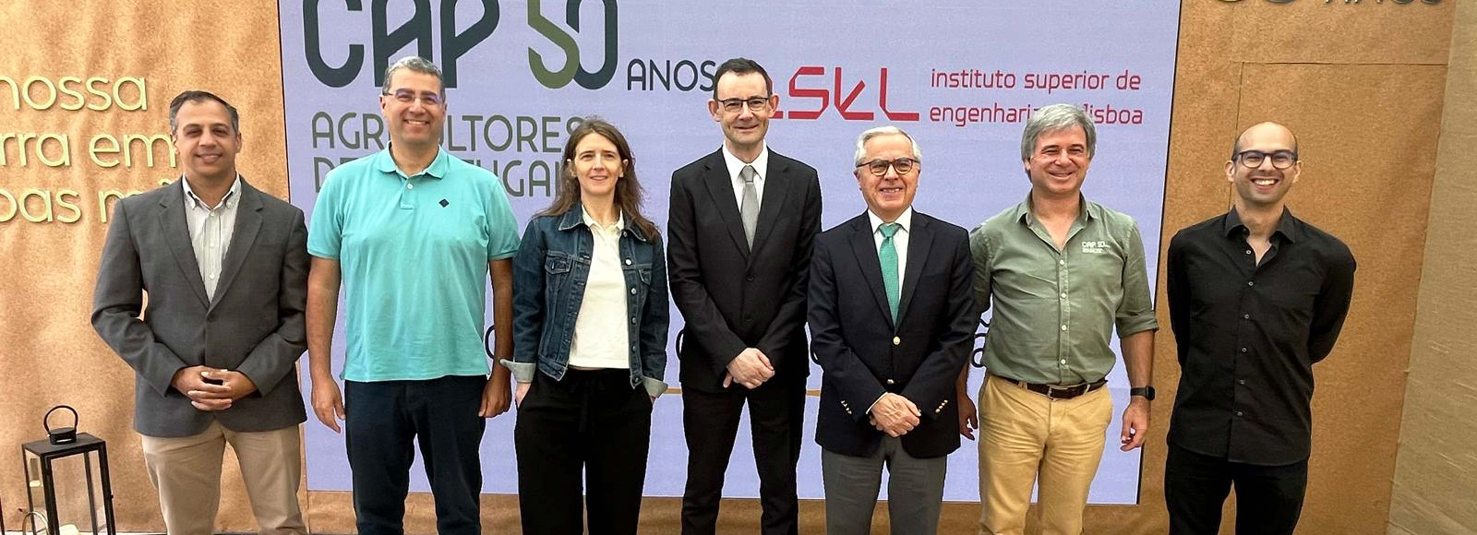 ISEL e CAP firmam protocolo estratégico para modernizar tecnologicamente a agricultura portuguesa
