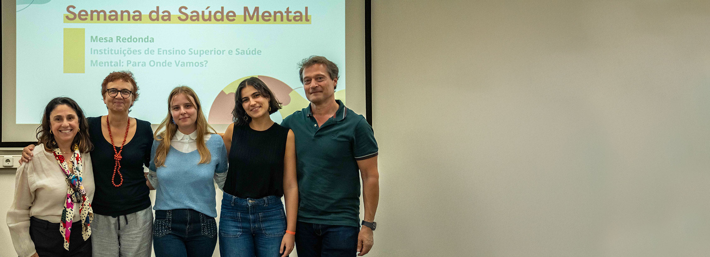 Mesa-redonda "Instituições de Ensino Superior e Saúde Mental: para onde vamos?"