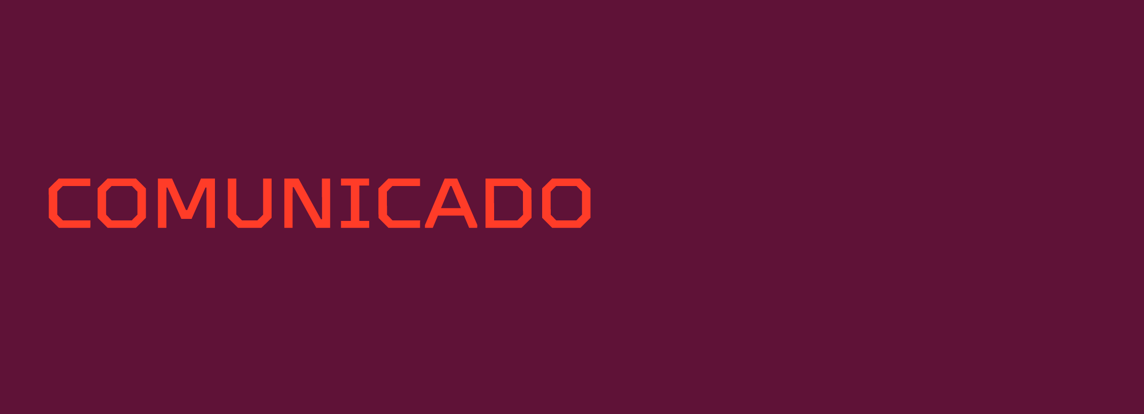 Comunicado
