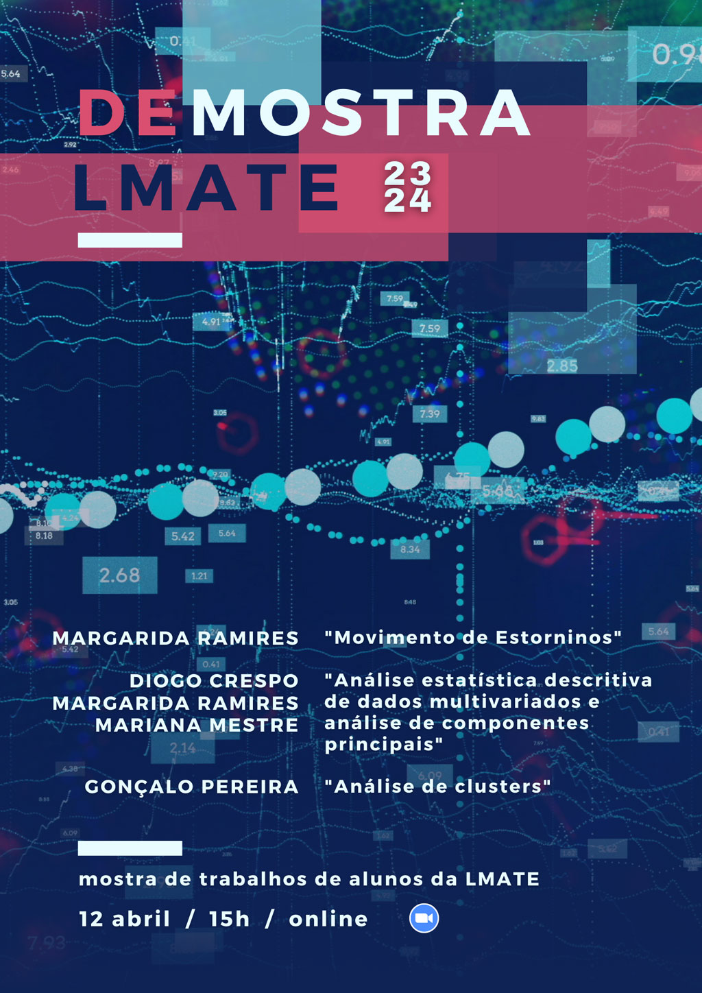 Cartaz Demonstra LMATE 2024