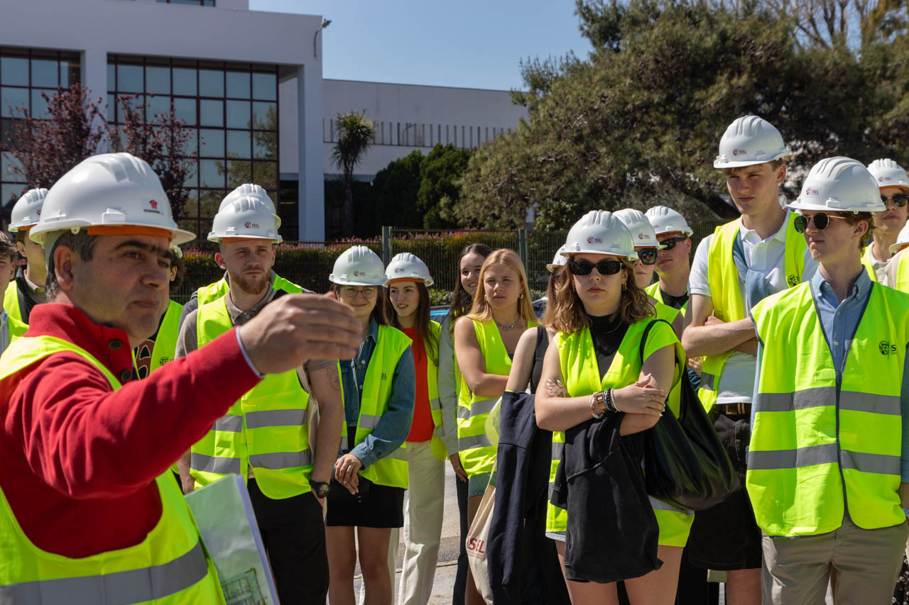 Estudantes Belgas de Imobiliário e Construção Sustentável visitam o ISEL no âmbito do “Learning Festival”