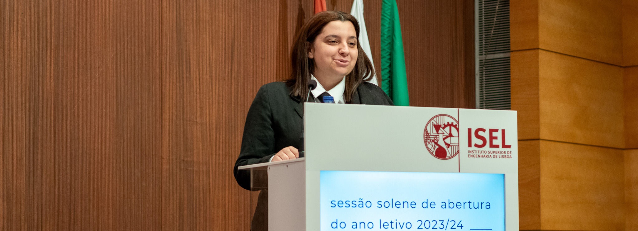 Susana Campos, presidente da Associação de Estudantes do ISEL