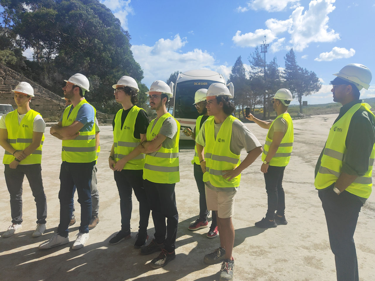 Visita de estudo LEC - Pedreira de Bom Jesus, Alhandra