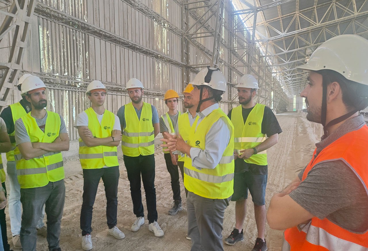 Visita de estudo LEC - Pedreira de Bom Jesus, Alhandra