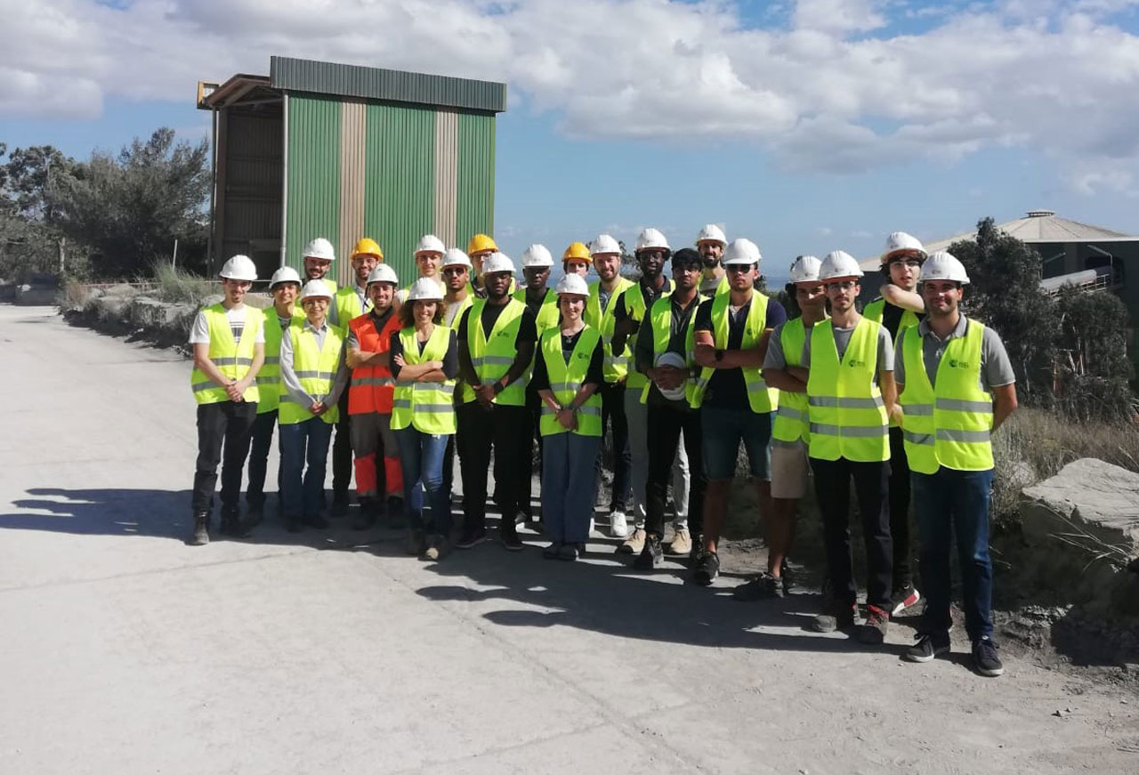 Visita de estudo LEC - Pedreira de Bom Jesus, Alhandra 