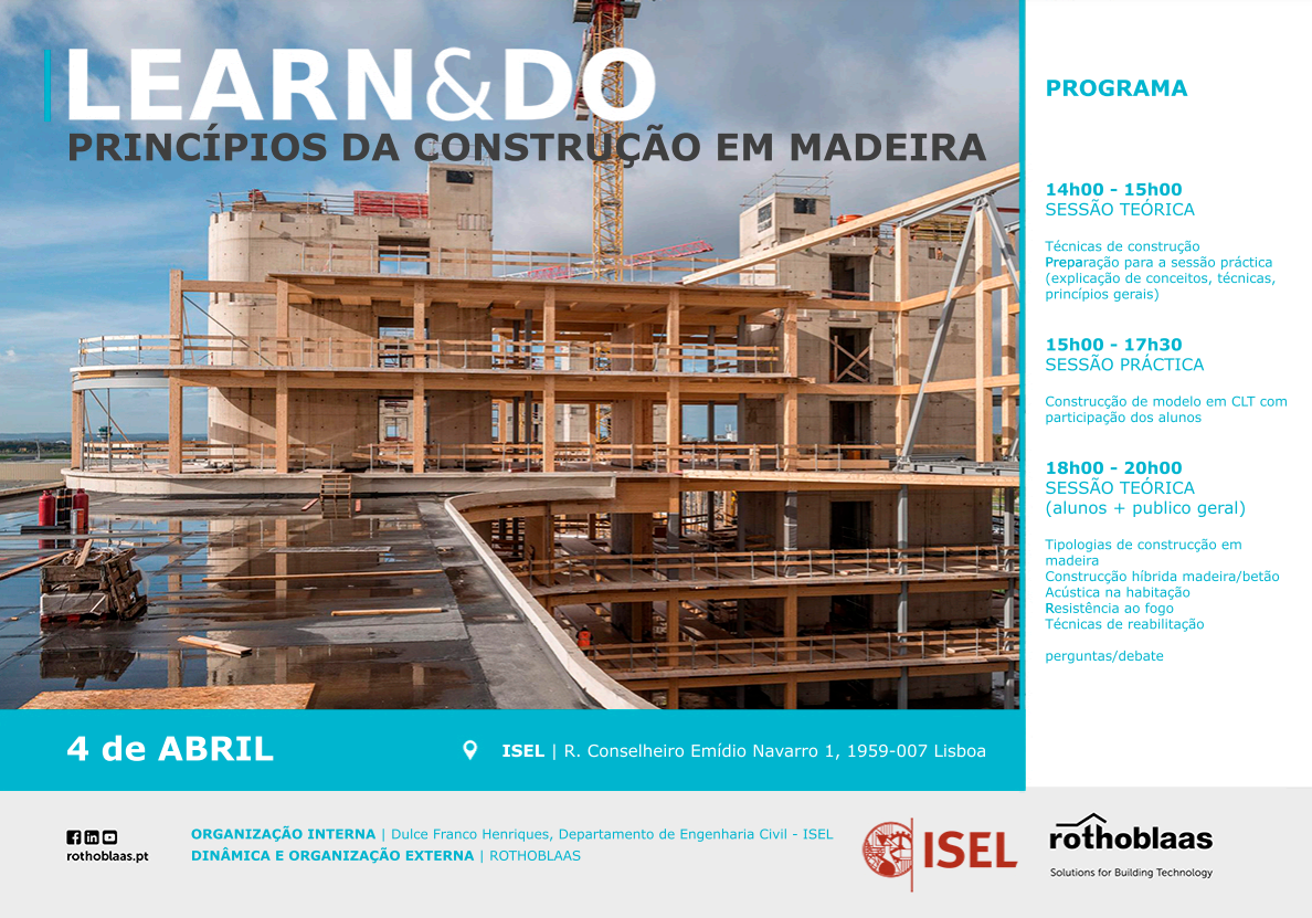 PRINCÍPIOS DA CONSTRUÇÃO EM MADEIRA ISEL