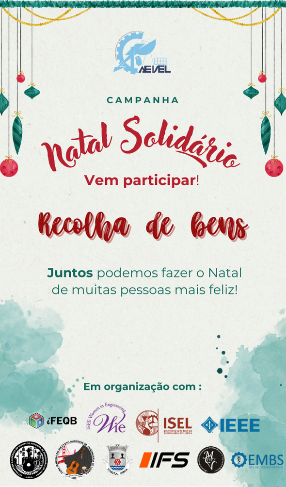 recolha solidária de Natal