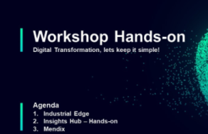 Workshop Hands-on da SIEMENS: Digital Transformation, lets keep it simple!