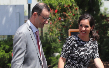 Ana Fontoura Gouveia, Secretária de Estado da Energia e do Clima, visita o ISEL