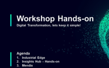 Workshop Hands-on da SIEMENS: Digital Transformation, lets keep it simple!