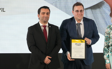 Pedro Teixeira, estudante do ISEL, recebe o 3.º Prémio no PIJE 2024