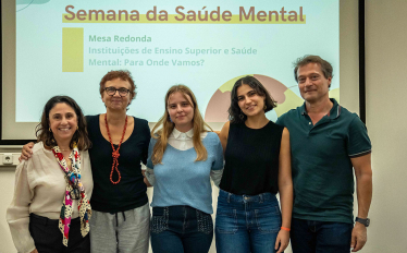 Mesa-redonda "Instituições de Ensino Superior e Saúde Mental: para onde vamos?"