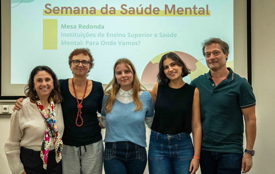 Mesa-redonda "Instituições de Ensino Superior e Saúde Mental: para onde vamos?"